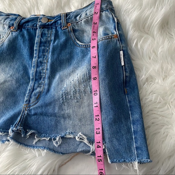 Distressed • Jean Skirt - Picture 2 of 9